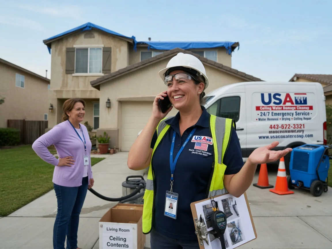 Ceiling Water Damage Restoration Tonica, IL FAQs